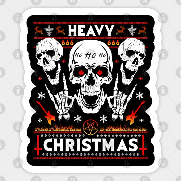 Death metal ugly christmas sweater online